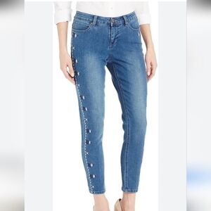 LIVERPOOL Jeans Company Denim with Embroidery Penny Ankle Skinny Western 2